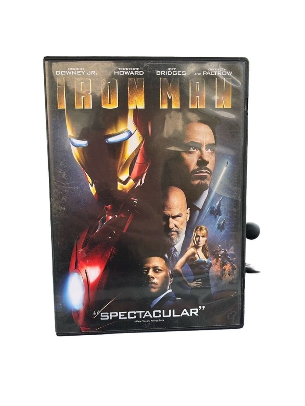 Iron Man DVD - Black and Red Cover